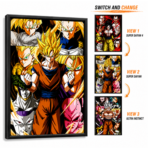 Goku 3D Lenticular Poster